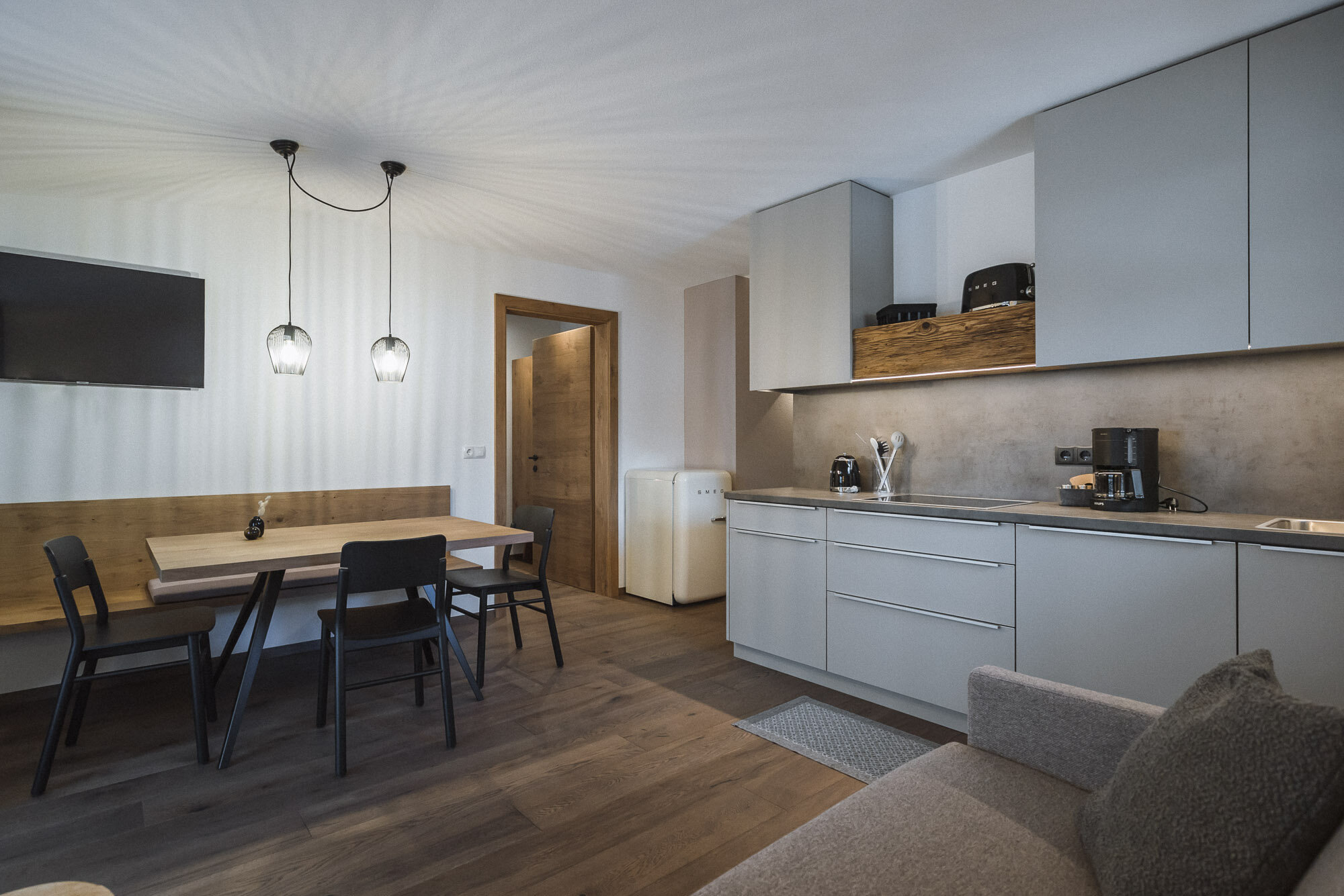 Mit einzigartigem Stil ausgestattete Apartments