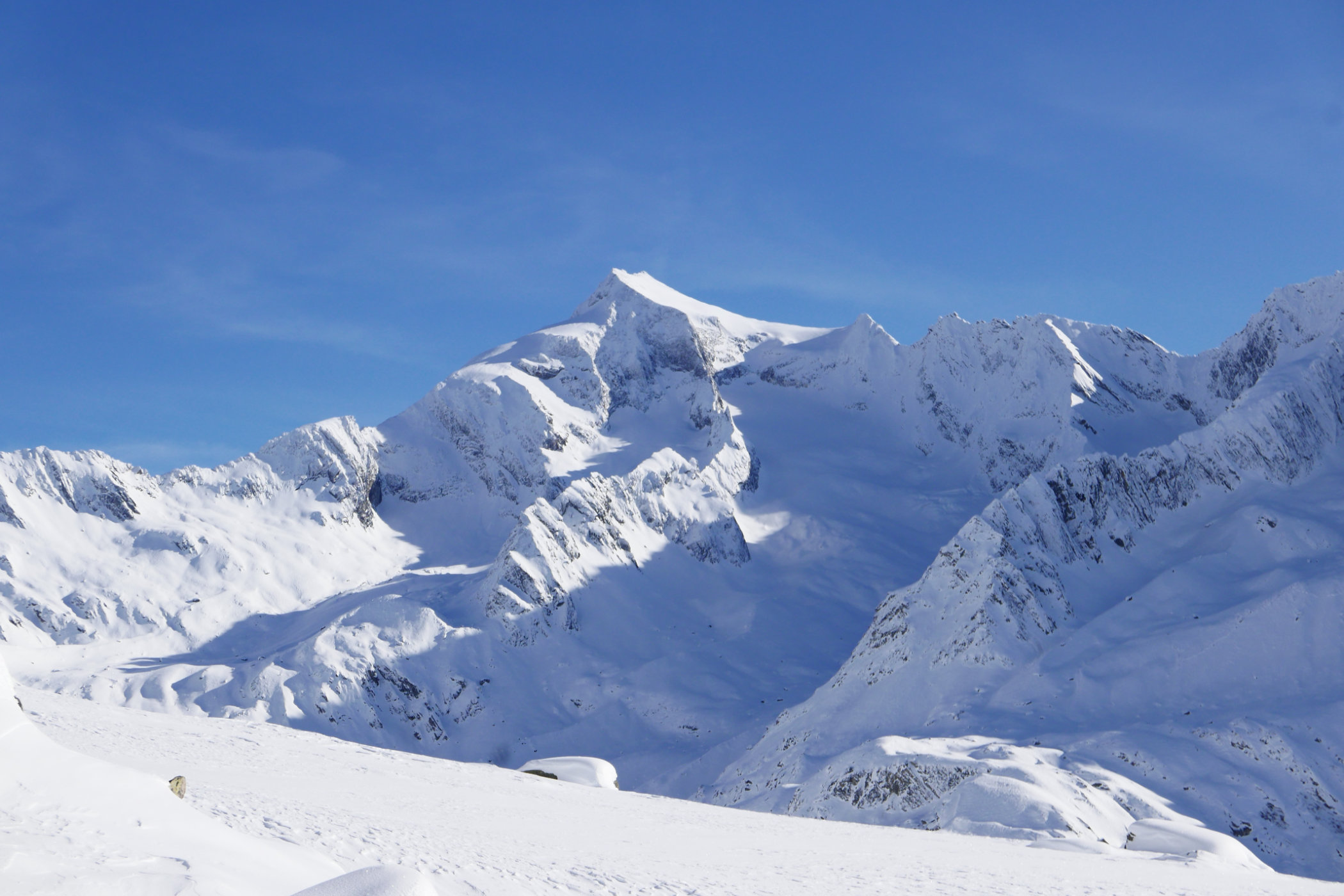 Schneebedeckte Berge